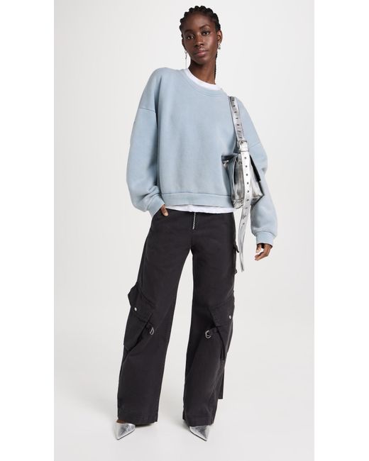 Acne Black Casual Trousers