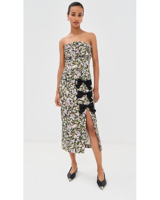 Kika Vargas Green Violeta Dress
