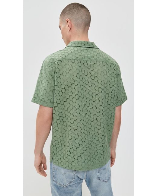 Rails Green Tyler Shirt for men
