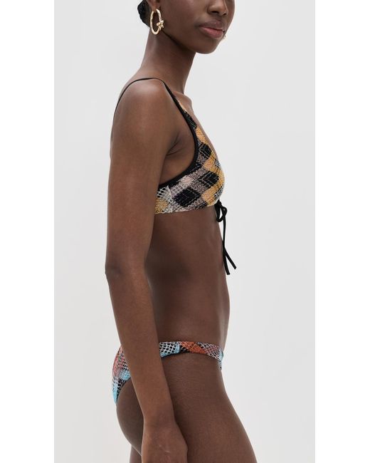 Missoni Brown Bikini Set