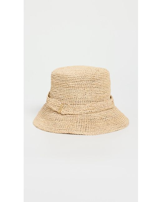 Rag & Bone White Lela Rollable Hat