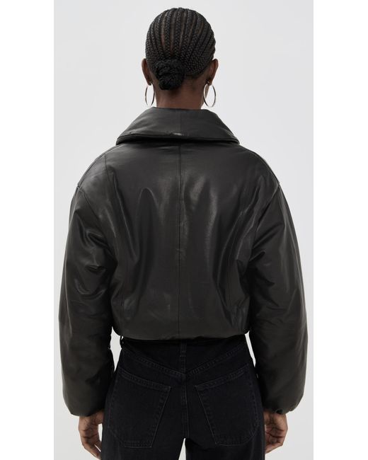 IRO Black Auxence Leather Jacket