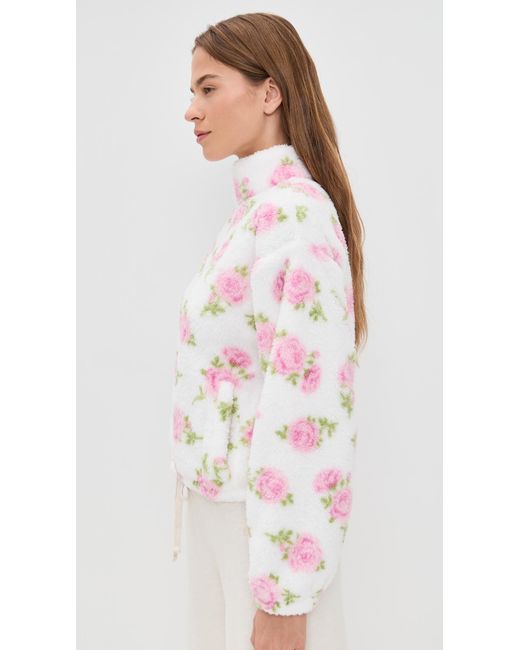 Pj Salvage White Let's Get Cozy Jacket