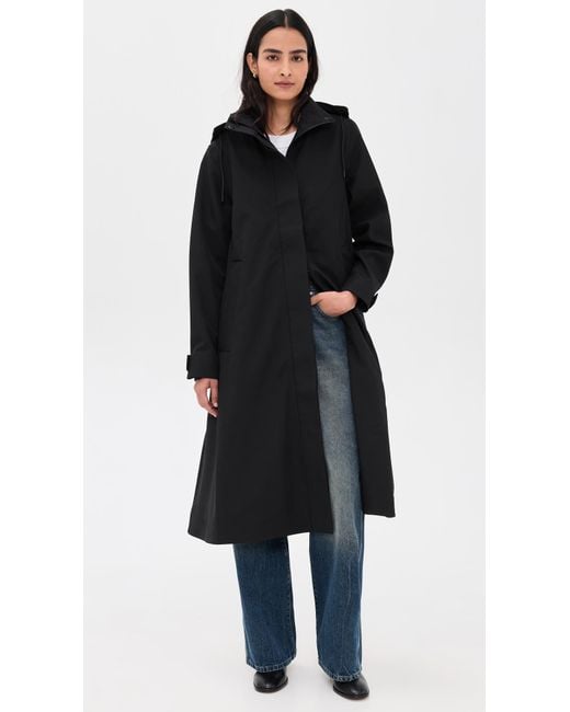 Rains Suva Vision Softshell A-Line W Jacket in Black | Lyst