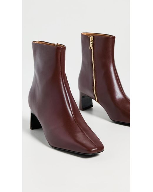 Rag & Bone Brown Avery Zip Boots
