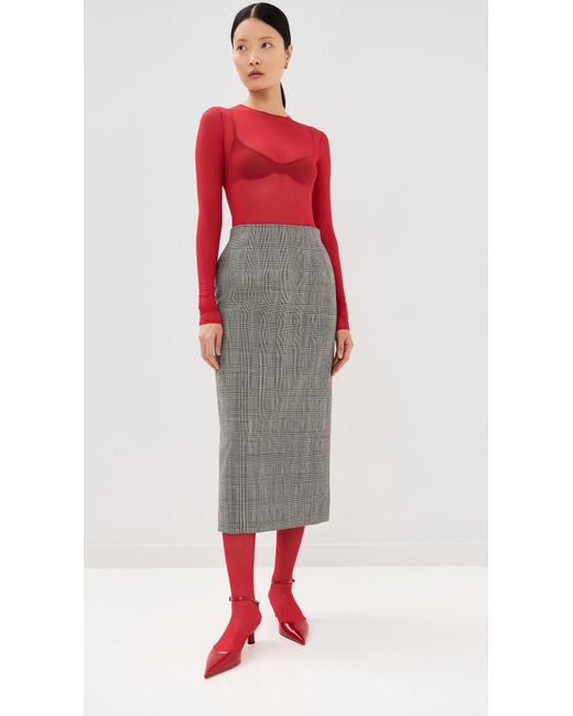 Wardrobe NYC Red Wardrobe. Nyc Sheer Tight