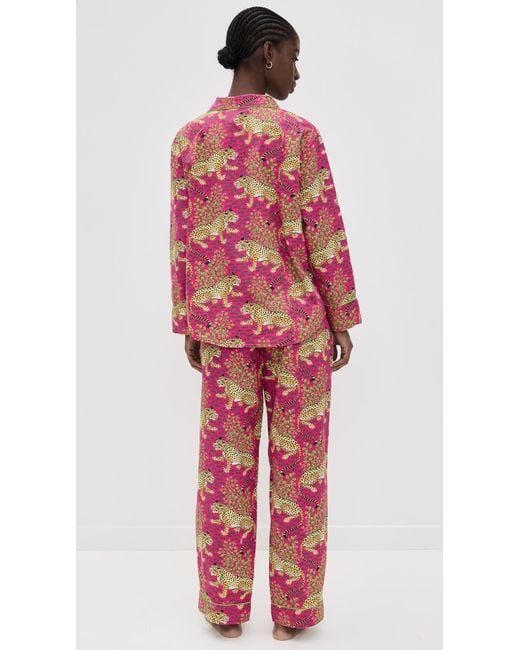 Printfresh Red Long Pajama Set