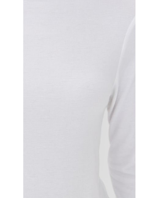 Vince White Essential Turtleneck