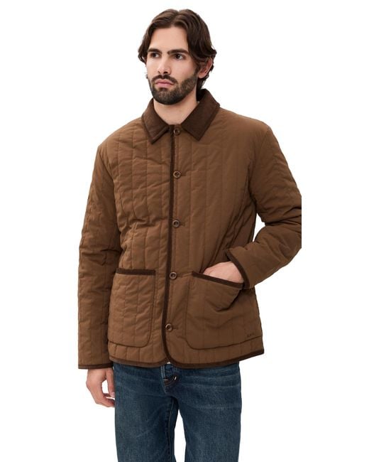 A.P.C. Brown A. P.C. Veste Leone Jacket for men