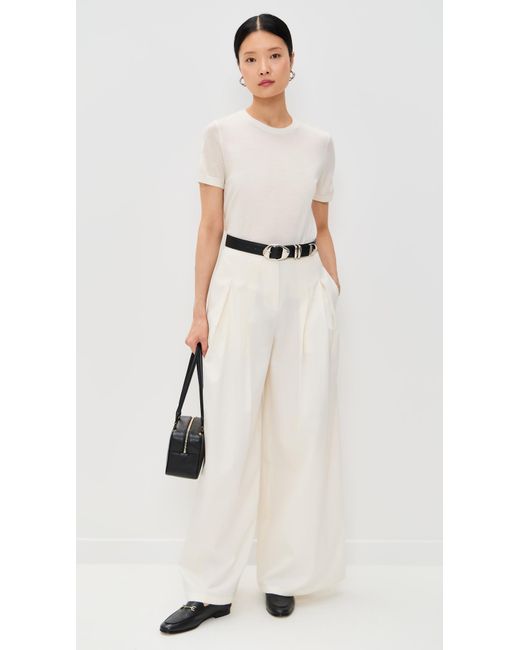 Theory White Basic Tee