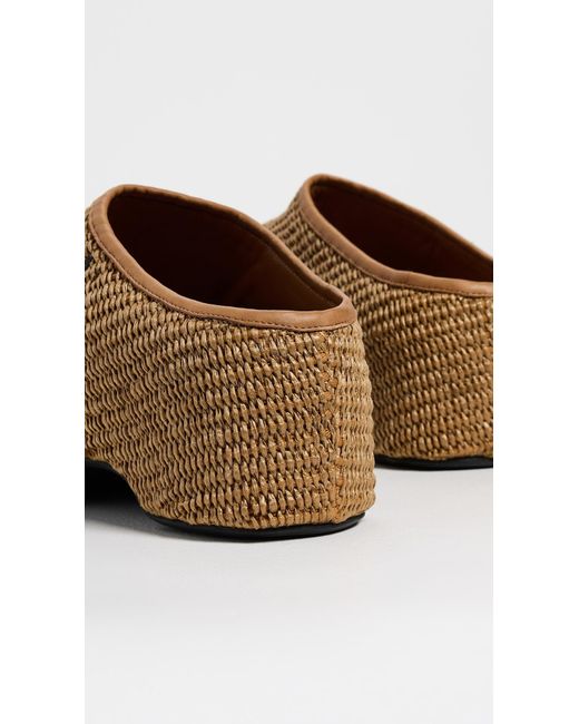 Marni White Sabot Clogs