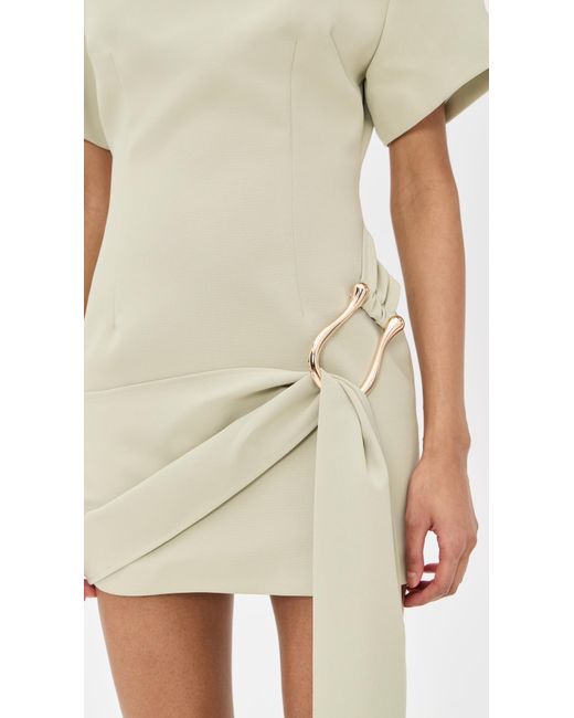 long sleeve mini backless dress Maéva mini dress, sexy backless dress with long sleeves and a round ne –  LADYLYS