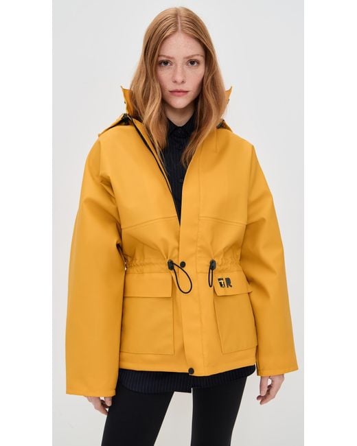 Rabanne Orange Rain Jacket