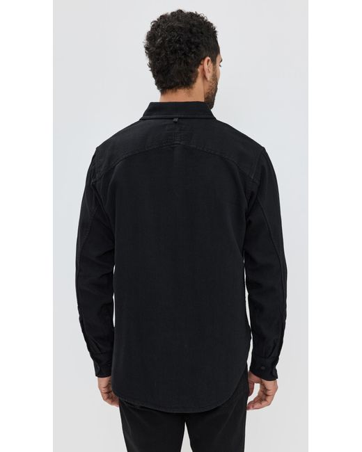 Rag & Bone Black Denim Engineered Jack Shirt for men
