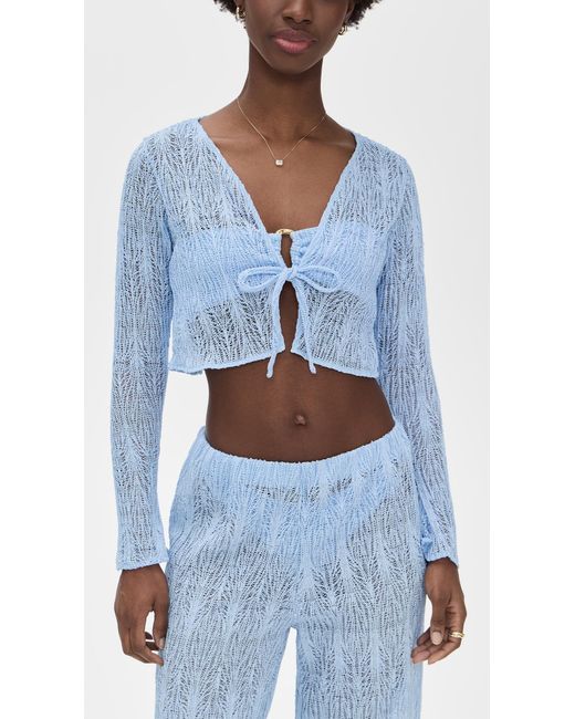 Peixoto Blue Jesse Top