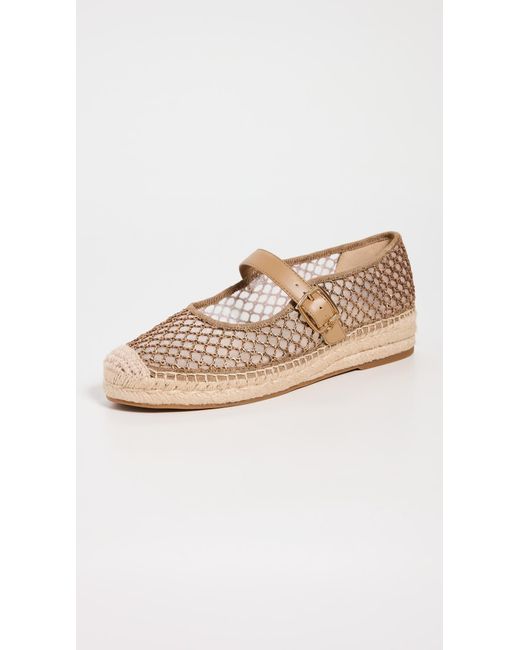 Sam Edelman Mackie Mesh Mary Jane Flat Brushed Gold 10.5 M in