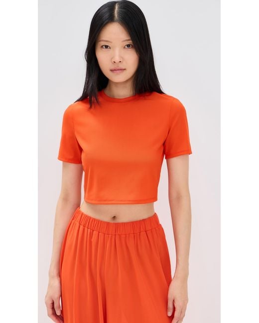 Staud Orange Breeze Top