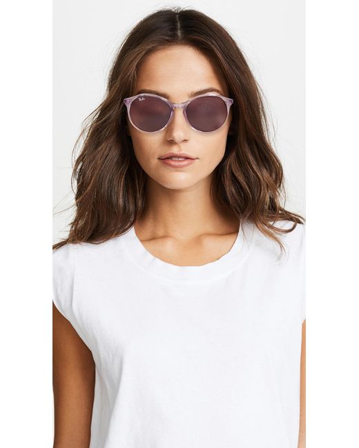 ray ban oversized round sunglasses