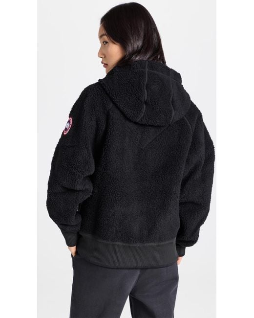 Canada Goose Black Simcoe Fleece Hoodie