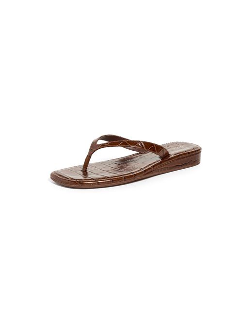 Loeffler Randall Black Lina Elevated Flip Flops
