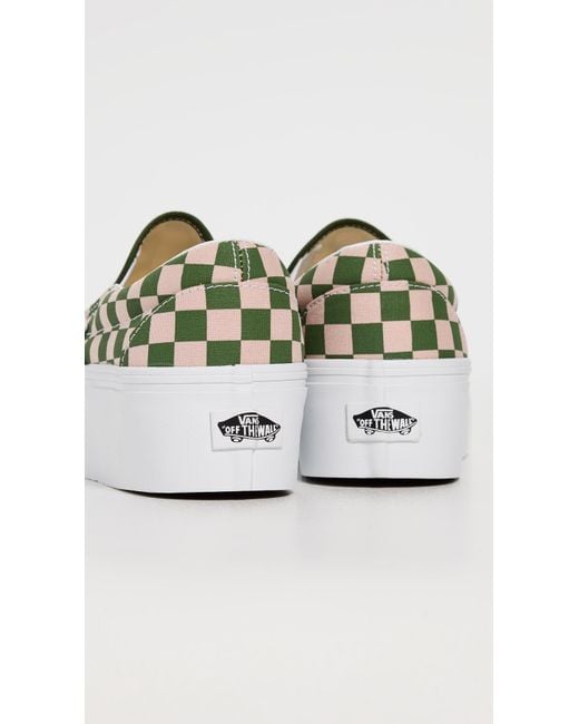 Vans Multicolor Classic Slip-On Stackform Sneakers