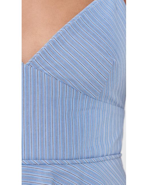 Co. Blue Basque Dress