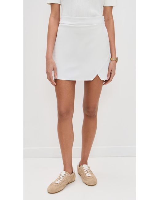Rhone White Birdie Wrap Skort
