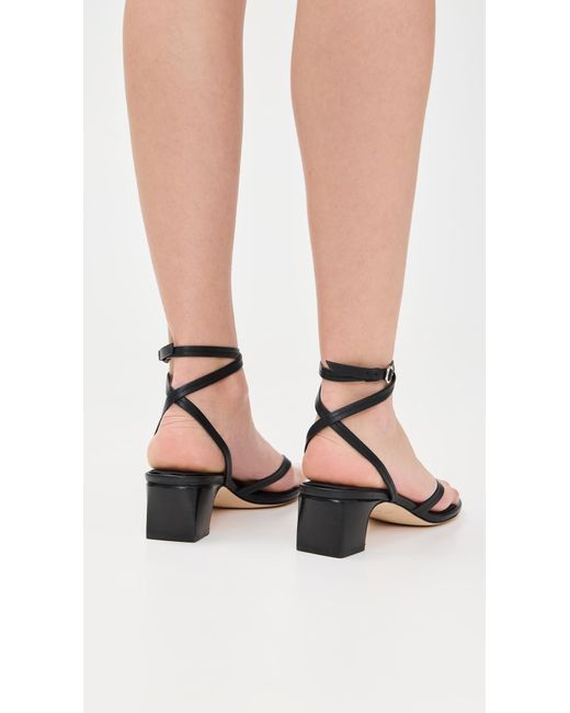 Rag & Bone Black Gemma Strappy Sandals