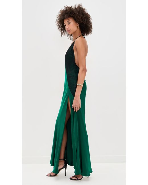 emerald green bardot dress Kevan Jon Bow Bardot Pencil Dress, Emerald Green main image 1