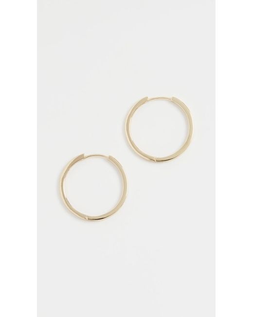Shashi White Timeless Hoops