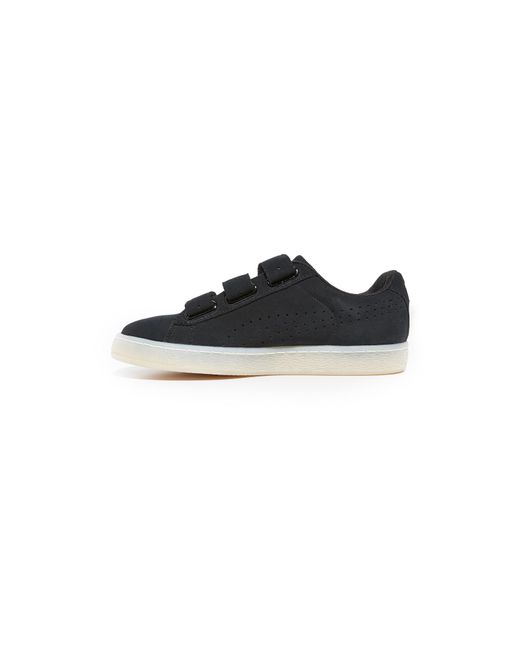PUMA Suede X Careaux Basket Velcro Sneakers in Black | Lyst