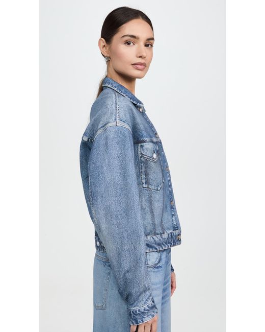 Rag & Bone Blue Miramar Trucker Jacket