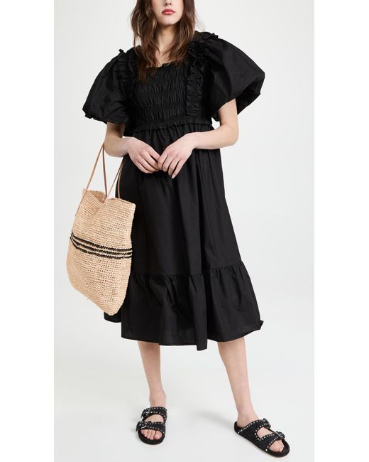 Hat Attack Natural Luxe Stripe Tote