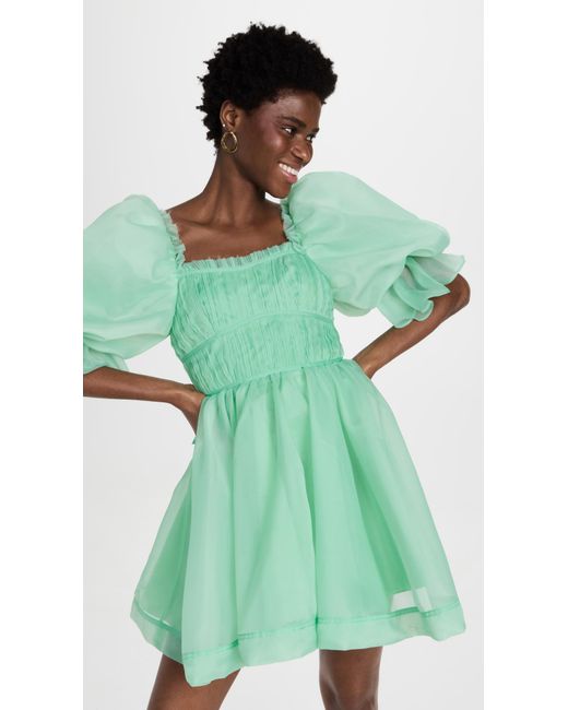 aje amber knit tie dress