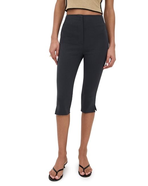 Nanushka Blue Saoirse Capri Pants