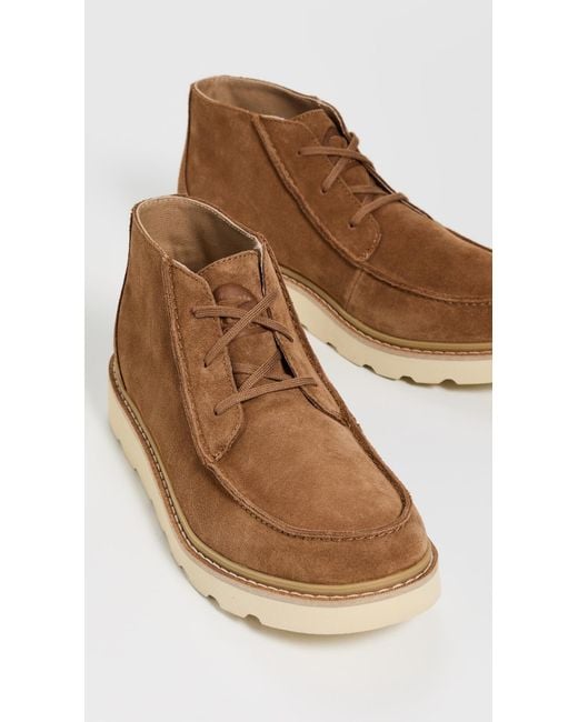 Sorel White Slabtown 62 Stoic Mid Boots for men
