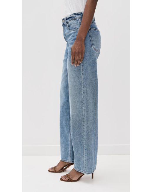 GOOD AMERICAN Blue Good Standard Baggy Jeans