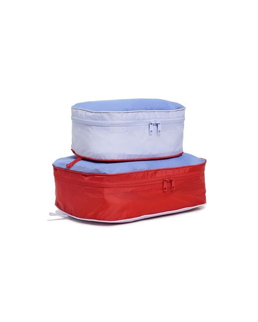 Baggu Red Packing Cube Set