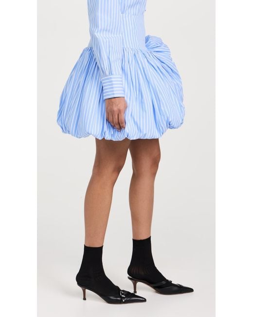 AKNVAS Blue Brianna Miniskirt With Pockets