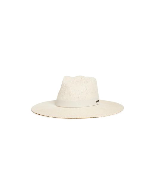Brixton White Eleanor Straw Hat