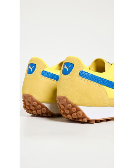 PUMA Yellow Easy Rider Vintage Sneakers for men