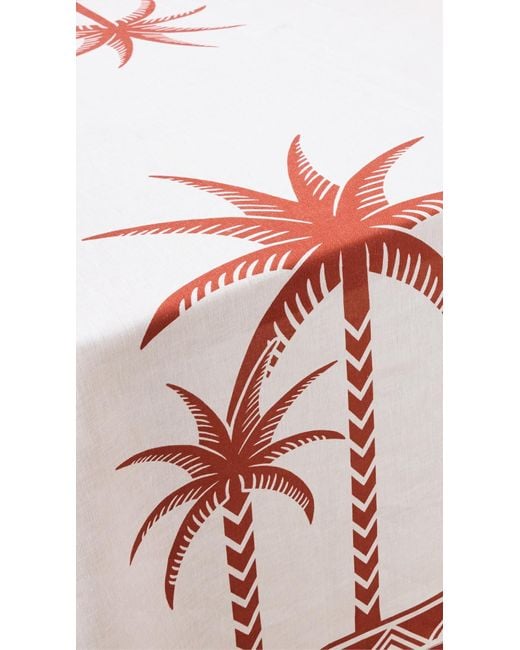 LaDoubleJ Red Medium Tablecloth (180X280)