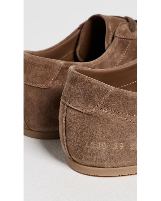 Common Projects Gray Winter Driving Shoes