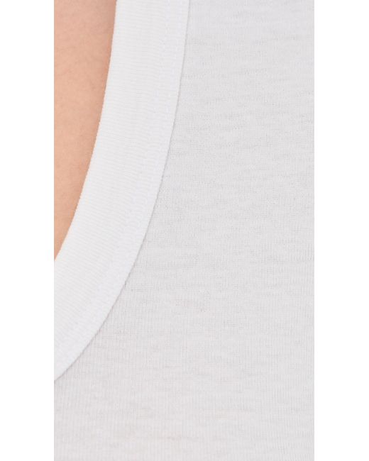 AMO White Rumi Tee