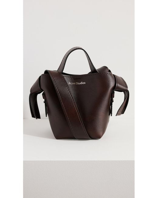 Acne Black Misubi Mini Shoulder Bag