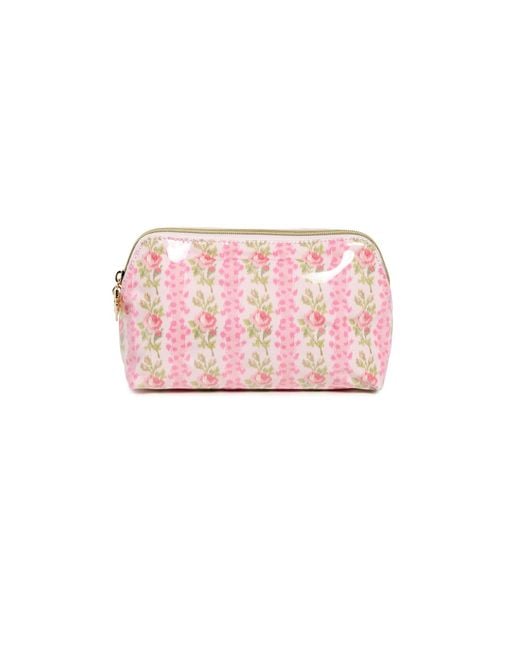 Pink Mini Pouch LoveShackFancy Small Travel Pouch in Pink | Lyst