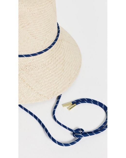 Clare V. White Romy Straw Hat