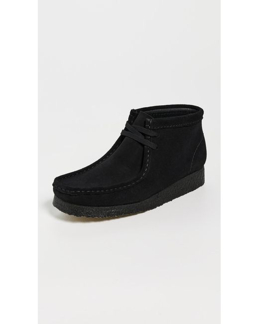Clarks Black Wallabee Boots