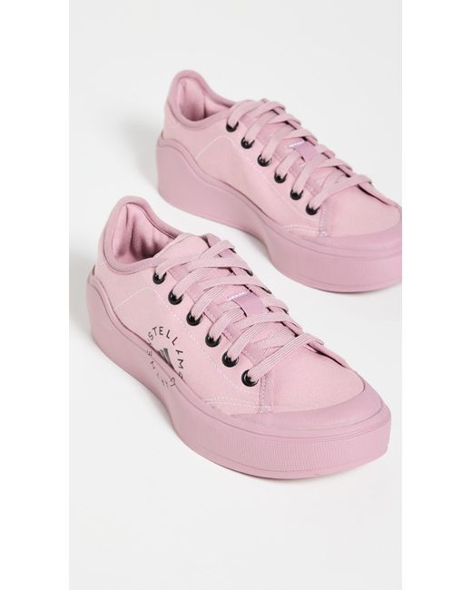 Adidas By Stella McCartney Pink Lifestyle Sneakers 4