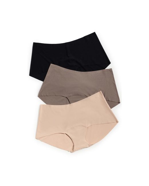 Commando Black Butter Hipster 3 Pack